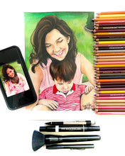 Load image into Gallery viewer, Color Pencil Portrait