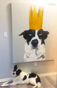 Acrylic Pet Portraits (Mulligan Series)